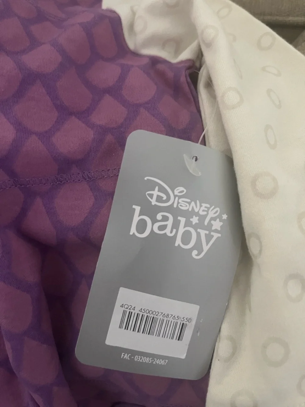Disney Monsters Inc Boo Onsie and hat. 18 - 24 Months - Picture 4 of 4